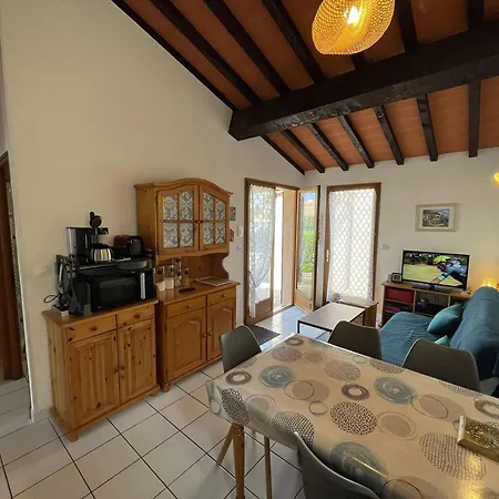 Villa 3 Pieces Climatisee Avec Jardin, Proche Plage, Piscine, Parking, Et Animaux Autorises - Cyprien - Fr-1-106-32
